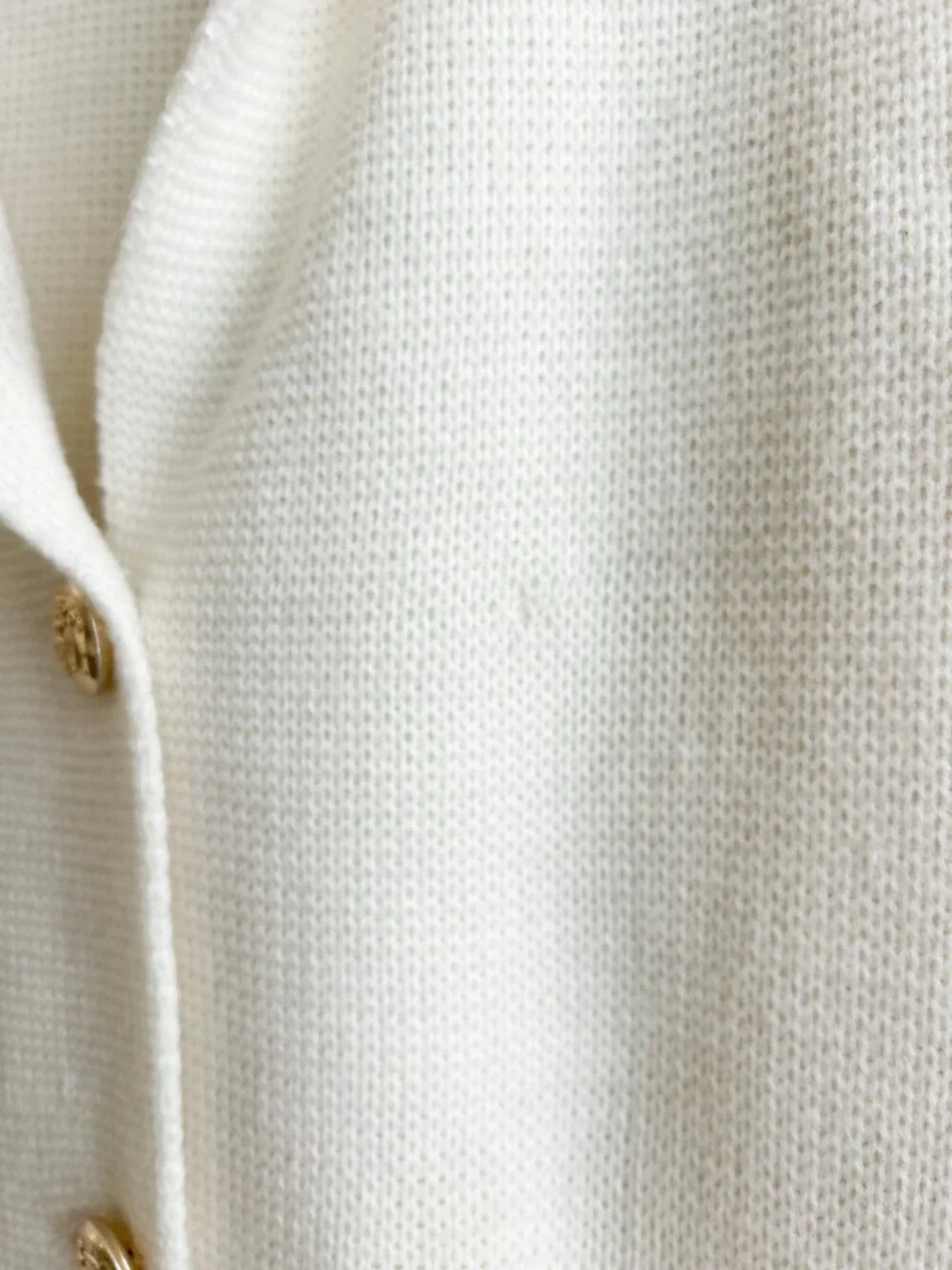 VINTAGE 60s‎ Lilly of California Cream Knit Double Breasted Lady Jacket Blazer - Picture 4 of 13